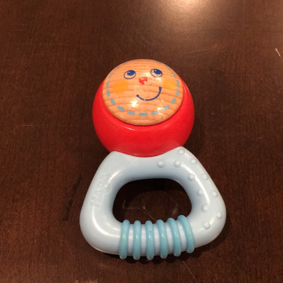 HABA Rattle and Wooden clutching toys. - Picture 4 of 4